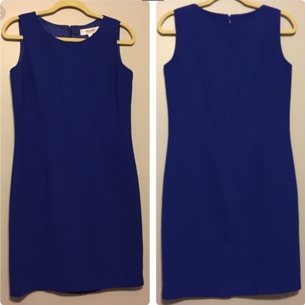 JONES Studio blue sheath dress, size 14